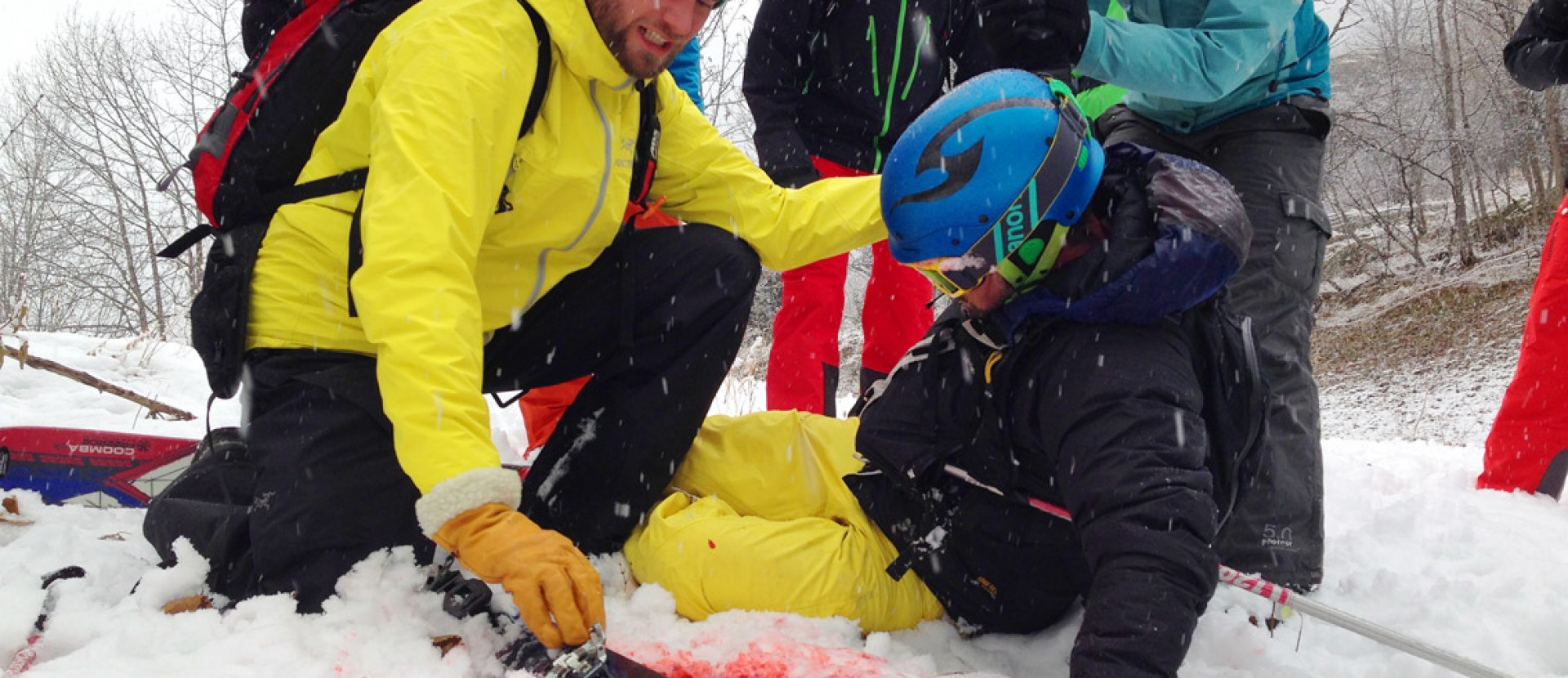 Lawinetip toerskiers