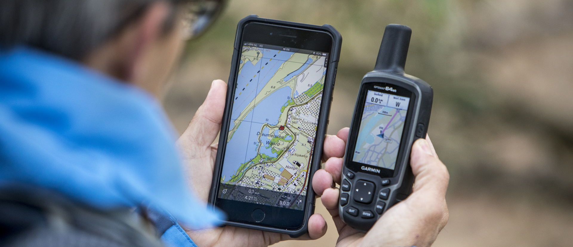 passage laser Regenachtig Je smartphone als GPS | Op Pad