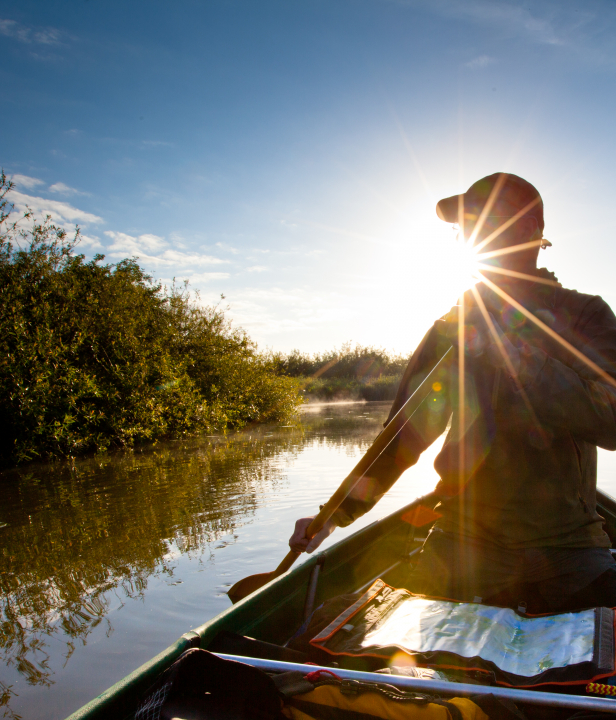 Biesbosch kanovaren